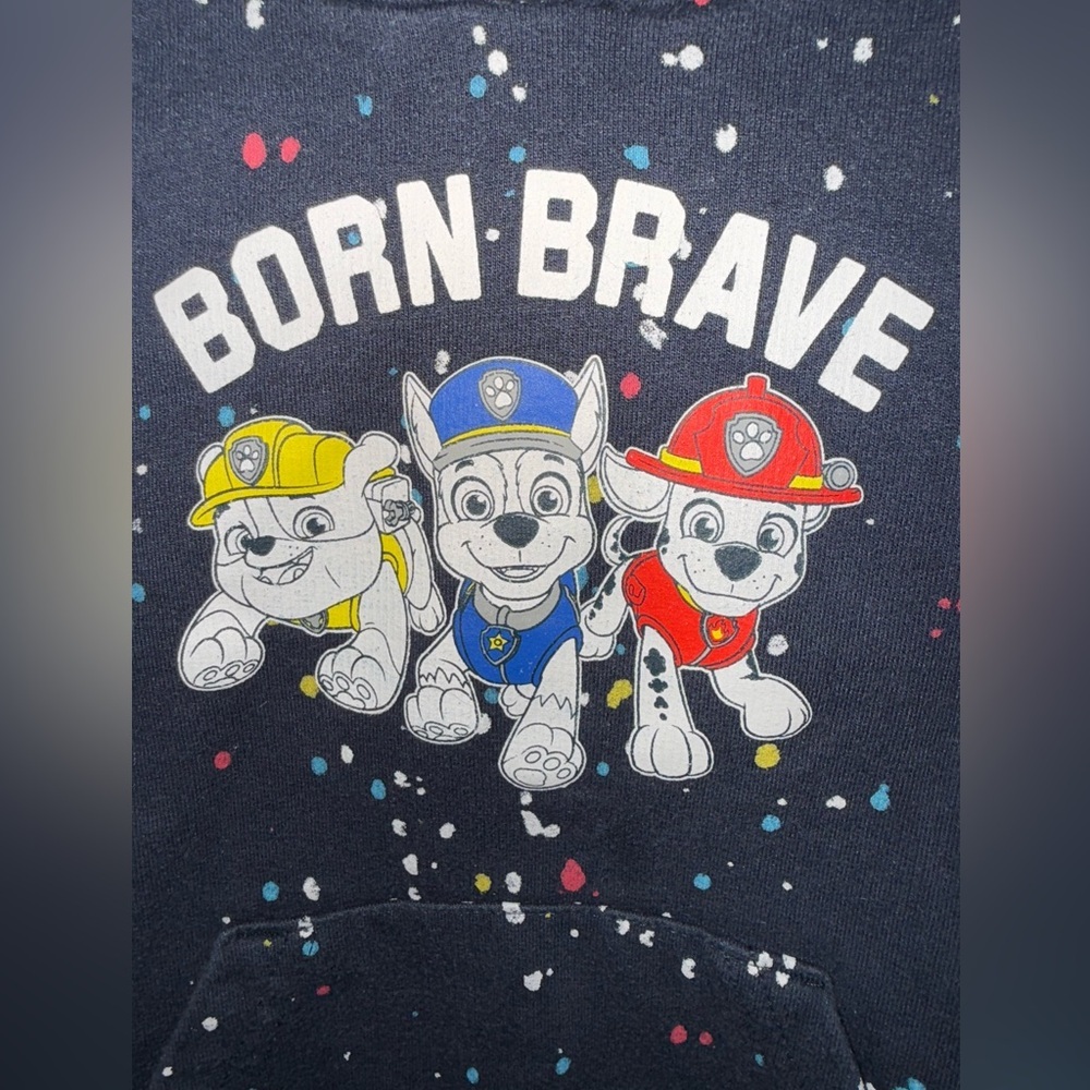 18M Paw Patrol Born Brave Hoodie - Picture 2 of 4